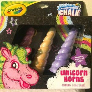 Unicorn Horns sidewalk chalk
